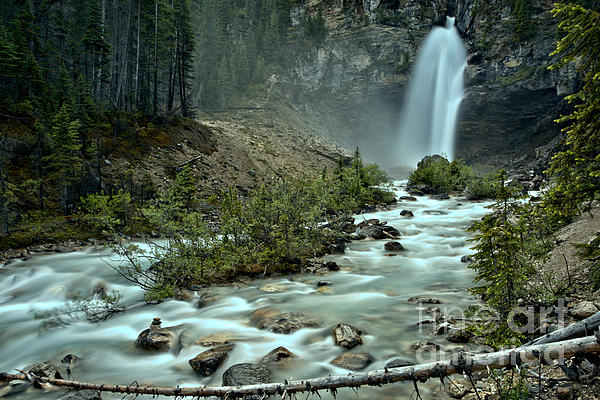 Yoho Laughing Falls In The Woods by Adam Jewell Yoho Laughing Falls In The Woods by Adam Jewell